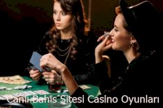 Canlı Bahis Sitesi Casino Oyunları